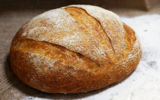 Хлеб пшеничный круглый