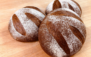 Хлеб ржаной круглый