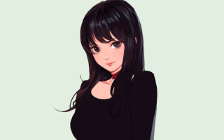 Портрет девушки аниме