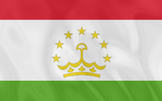 Флаг Таджикистана